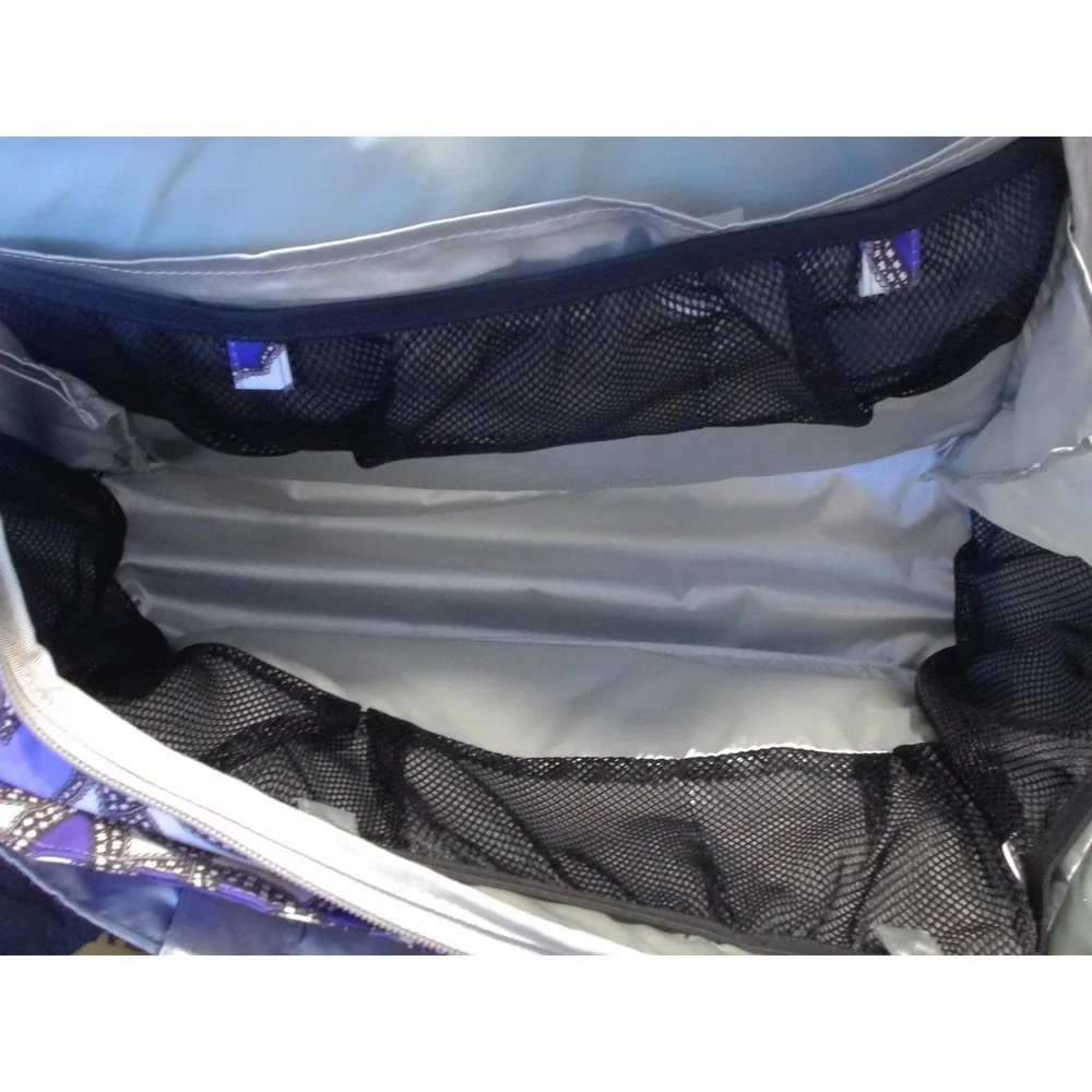 Ju-Ju-Be Be Prepared‎ Diaper Bag Perky Perennials Purple Floral Travel Tote Bag